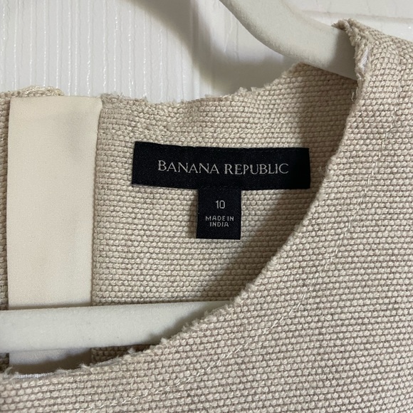 Banana Republic Linen Peplum Dress - Picture 4 of 4